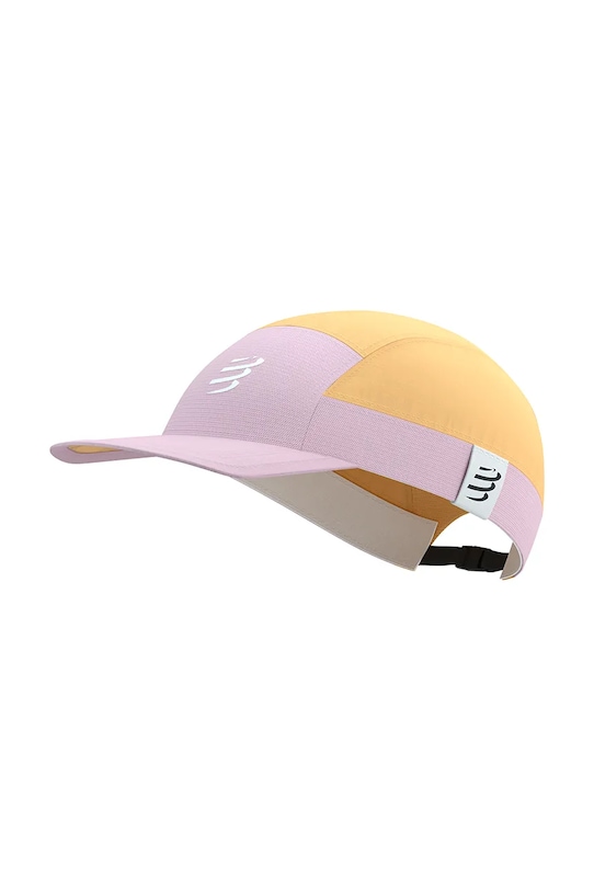 

Кепка пятипанельная с козырьком Light Compressport, розовый