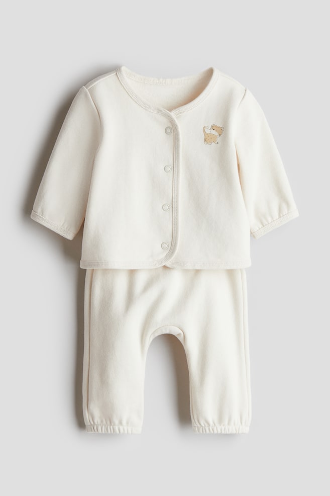 

Костюм-Двойка с кардиганом и брюками-джоггерами H&M, мультиколор