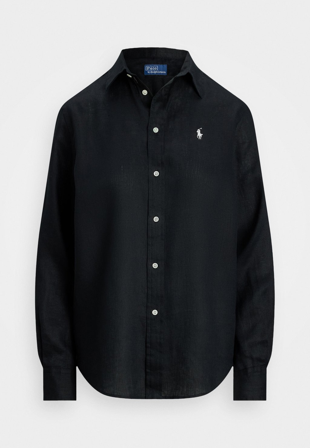Блузка на пуговицах CLASSIC FIT LINEN SHIRT Polo Ralph Lauren, черный — фото 4