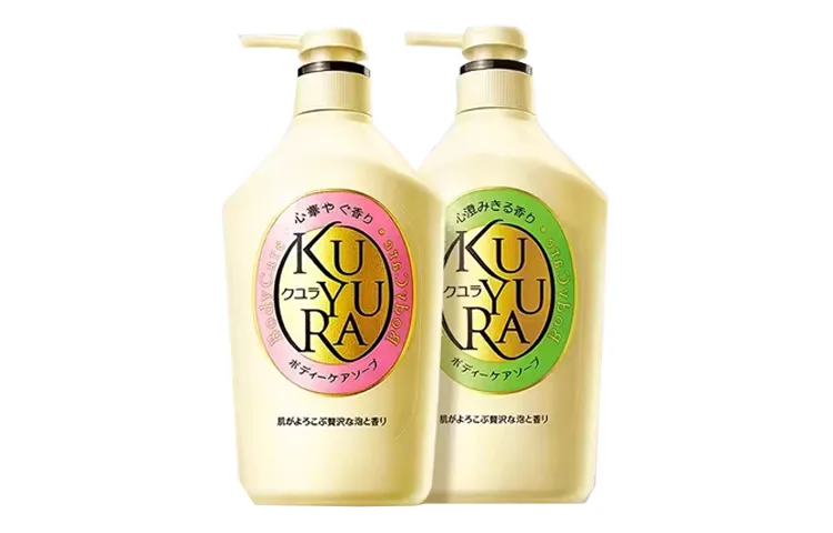 Набор для ухода за кожей KEYOURAN Beauty Skin Shower Gel с успокаивающим и ароматическим эффектом, 2 флакона KUYURA, Xinyi Youxiang 550ml + Biye Youyou 550ml