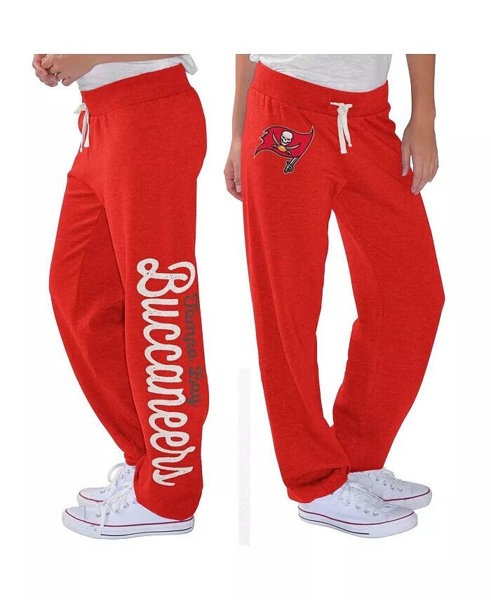 

Женские красные флисовые брюки Tampa Bay Buccaneers для схватки G-Iii 4Her By Carl Banks