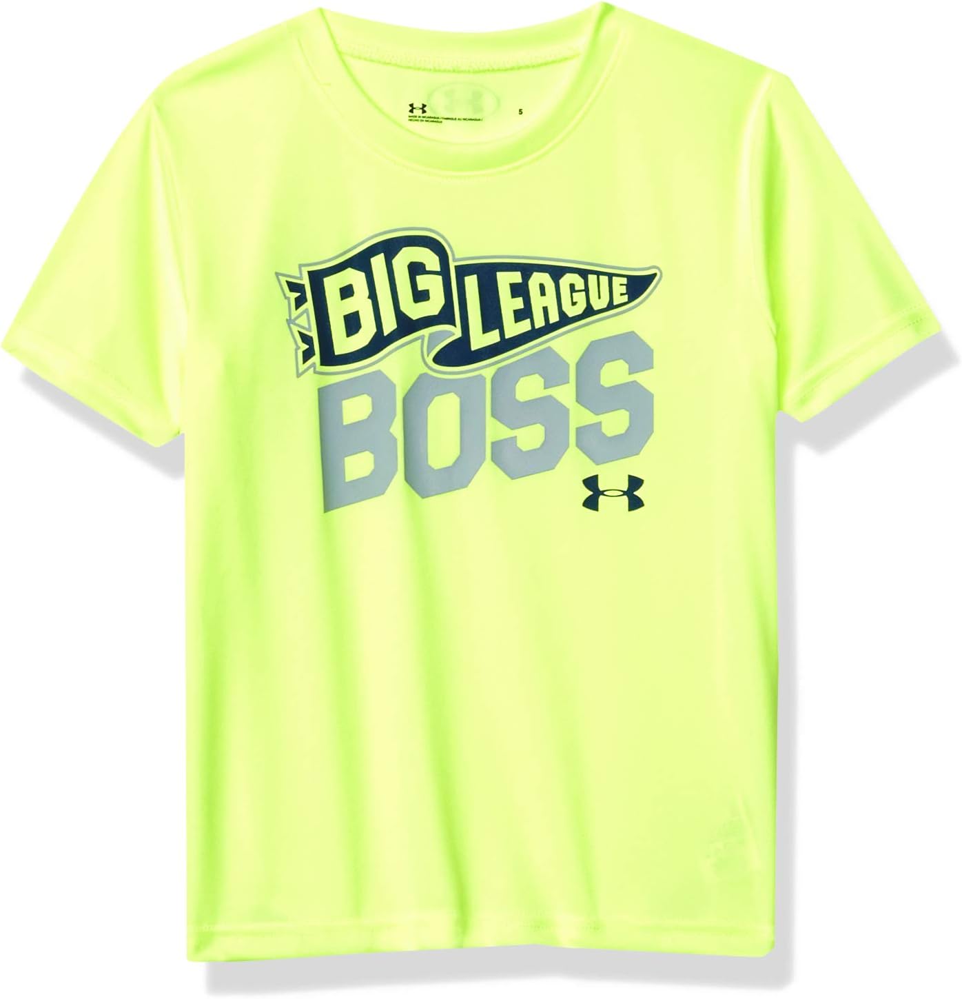 

Футболка Under Armour Boys' Ua Big League Boss Ss, Xray