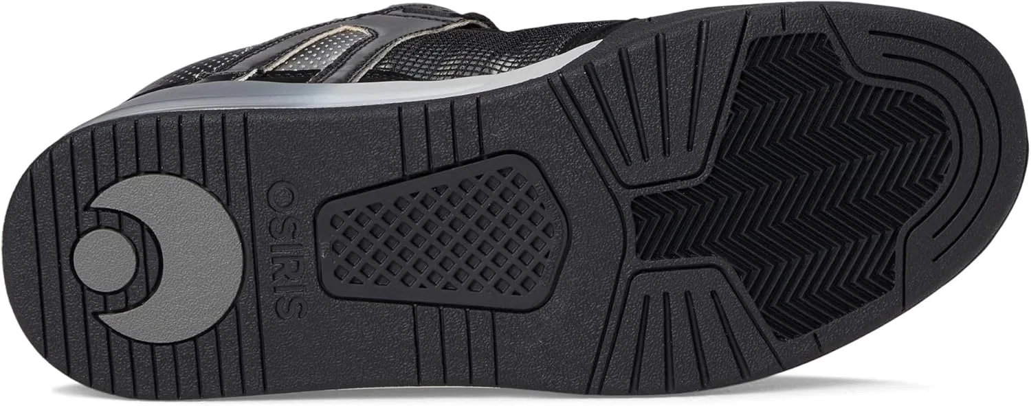 Мужские кроссовки для скейтбординга Osiris, цвет Silver/Black/Holo — фото 3