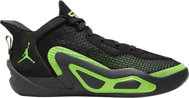 

Кроссовки Jordan Tatum 1 GS 'Black Green Strike', черный