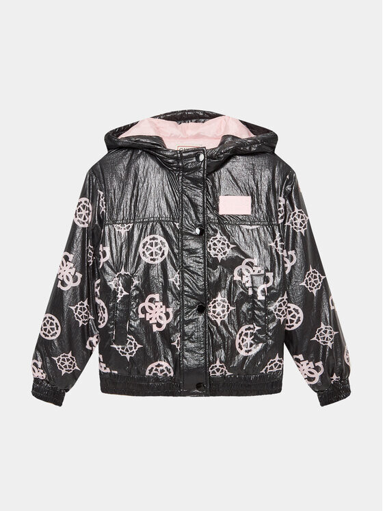 

Переходная куртка стандартного кроя Guess, розовый