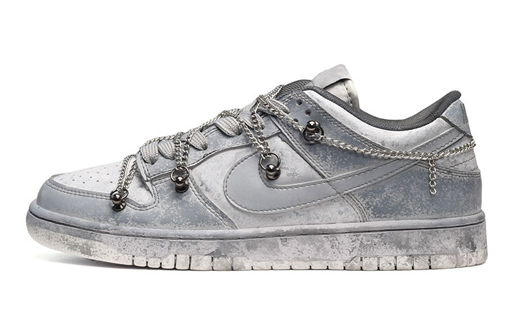 

Кроссовки Nike Dunk Skateboard Shoes Women's Low-Top Gray