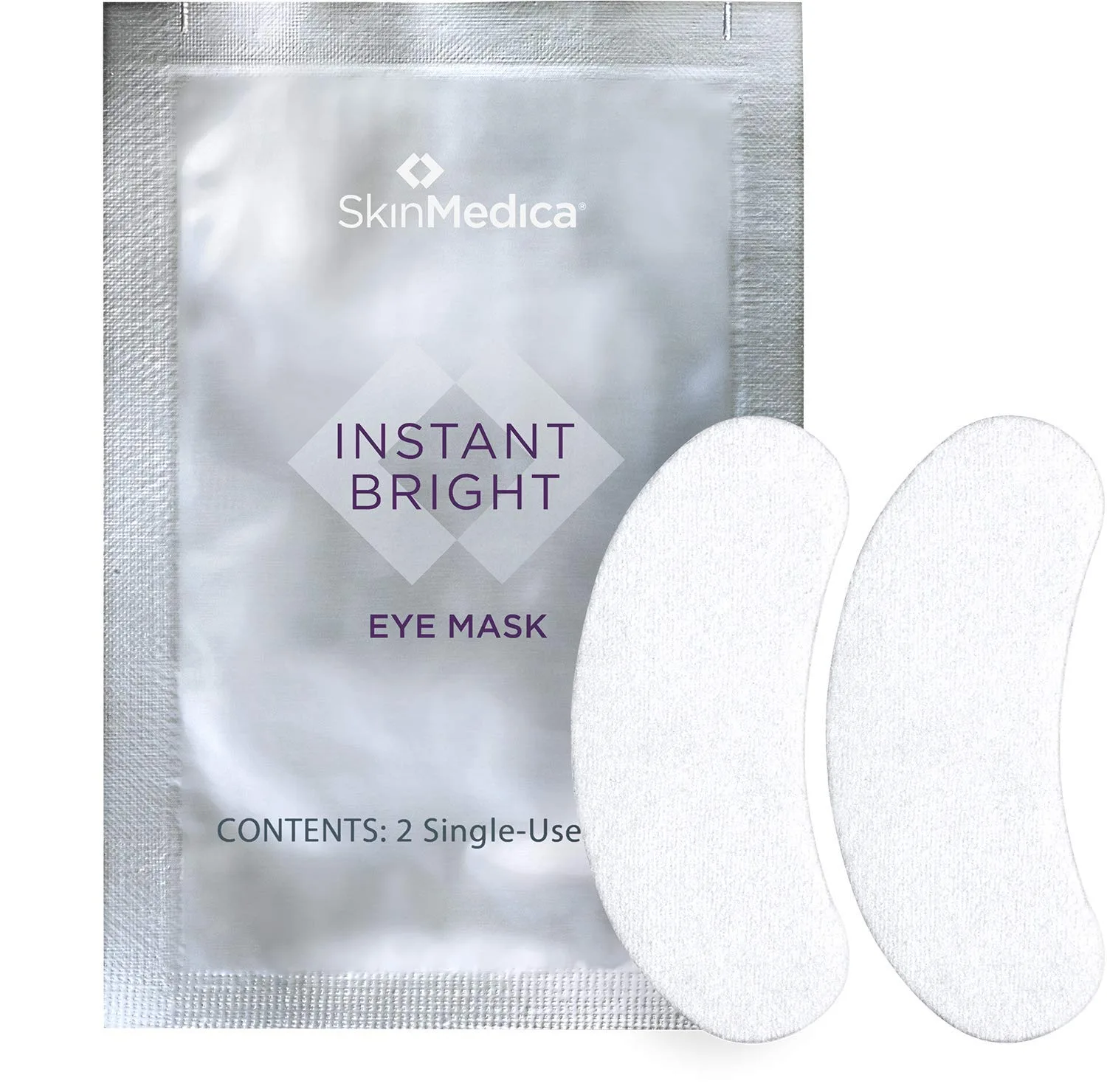 SkinMedica Instant Bright Eye Masks - Патчи под глаза для уменьшения отечности и темных кругов, придающие лицу молодой и отдохнувший вид, 6 шт. 1 штука (1 шт.)