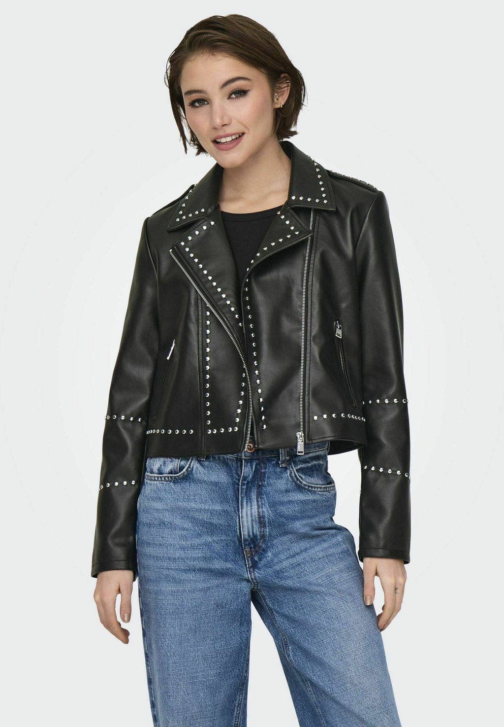 

Куртка из искусственной кожи BIKER ONLAUDREY ONLY, черный
