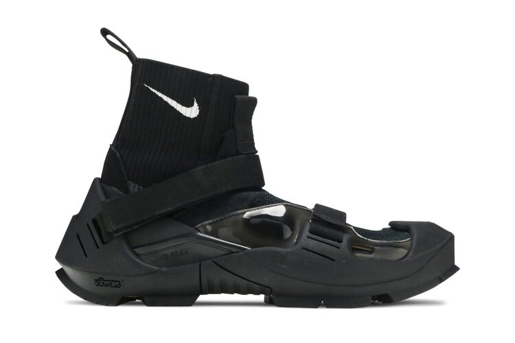 Кроссовки Nike Matthew M. Williams x Wmns Free Trainer 3 Flyknit SP 'Black', черный