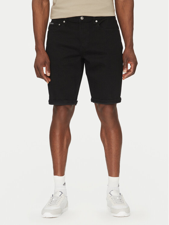 

Джинсовые шорты обычного кроя J30J327195 Calvin Klein Jeans, черный