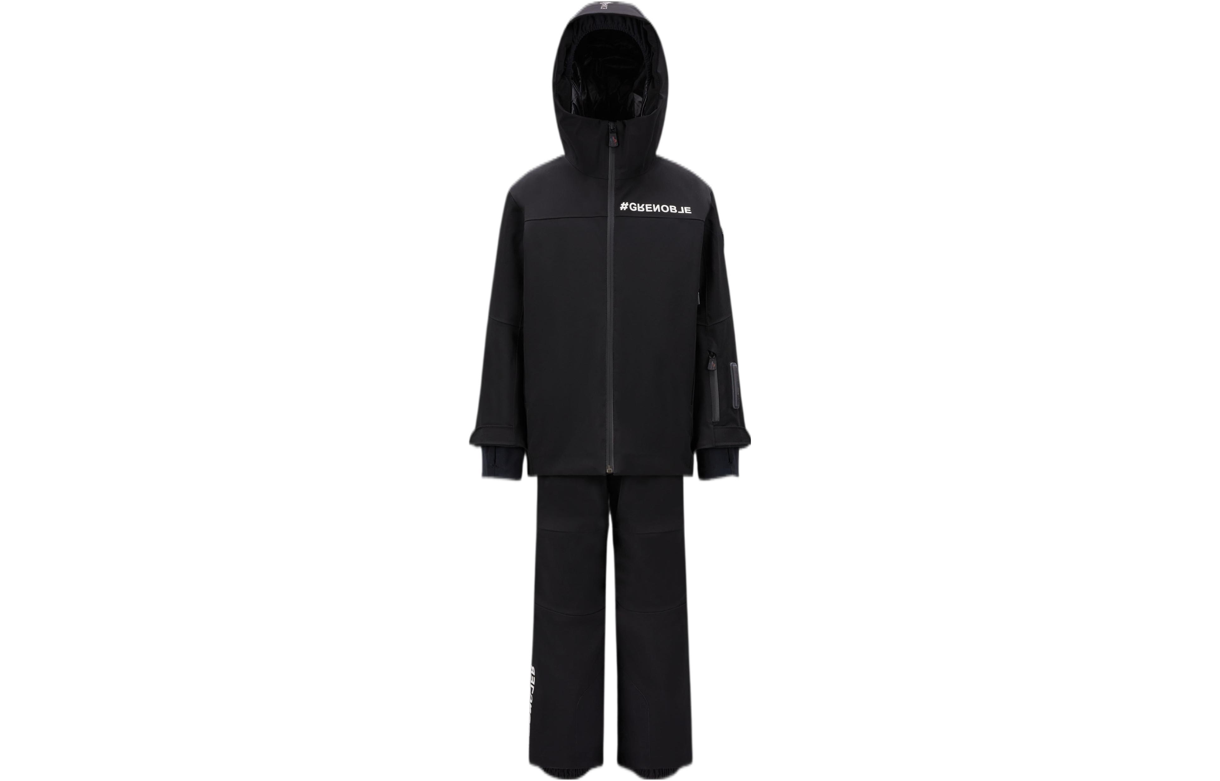 Повседневная спортивная одежда черная детская Moncler — фото 2