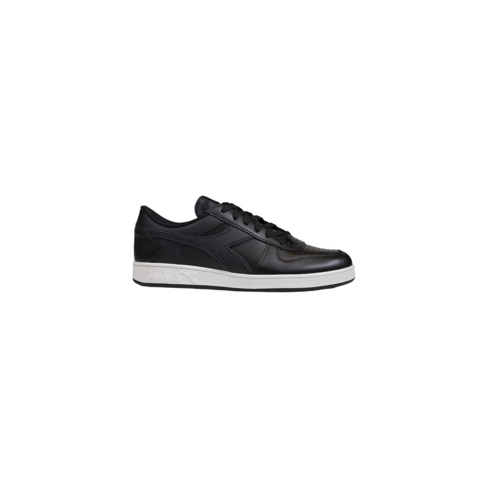 

Черные кожаные кроссовки Diadora