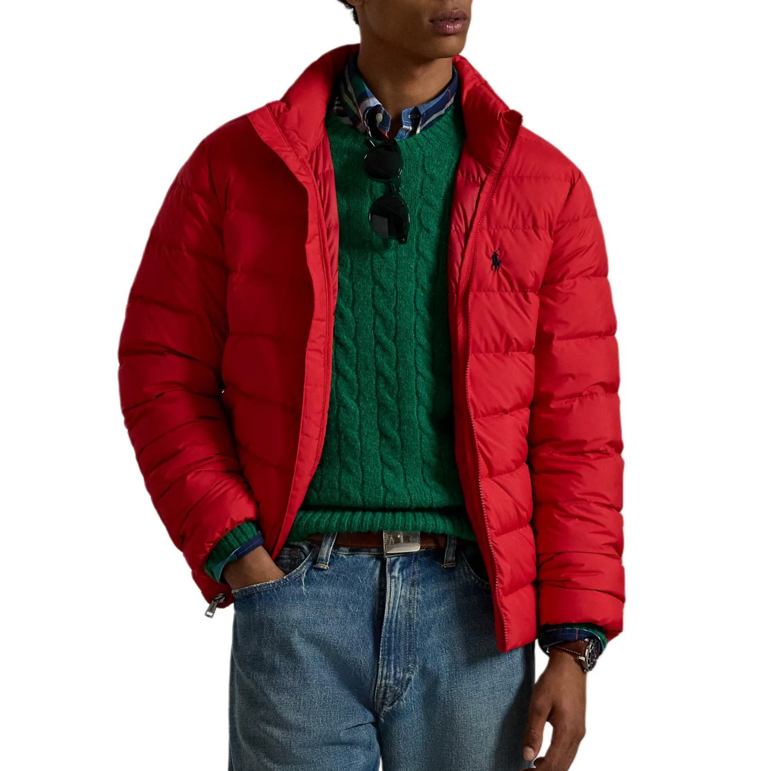 Стеганая куртка Polo Ralph Lauren, rl красный — фото 3