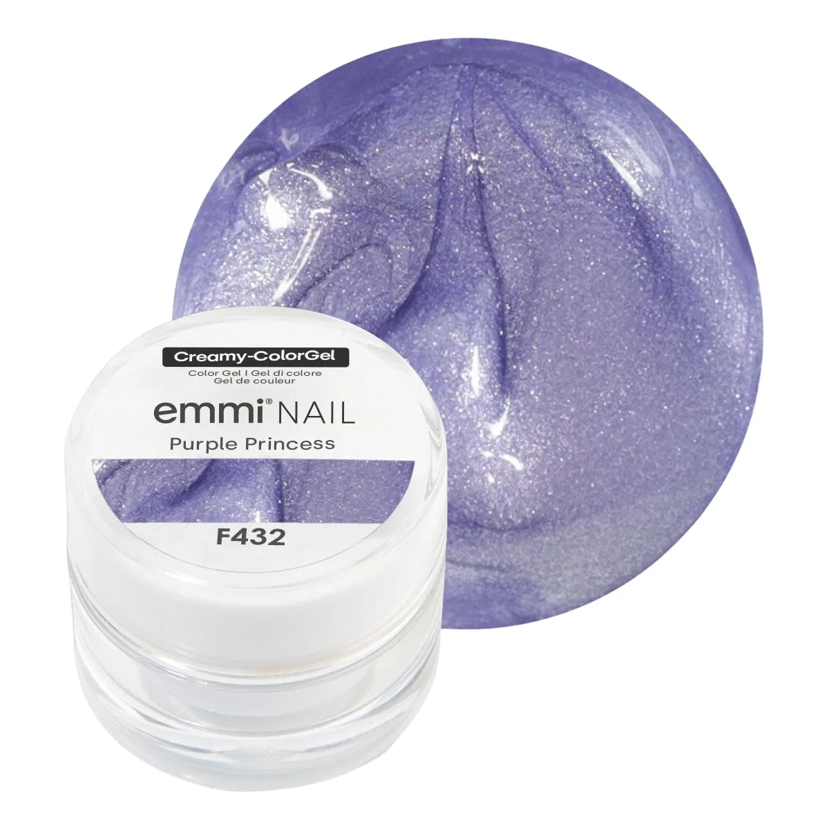 Цветной гель для ногтей Emmi Nail UV/LED 5 мл Emmi Nail, Purple Princess
