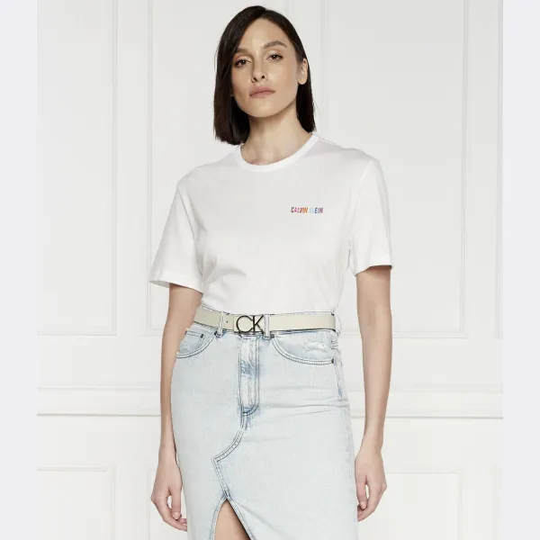 Топ свободного кроя Calvin Klein, белый — фото 2