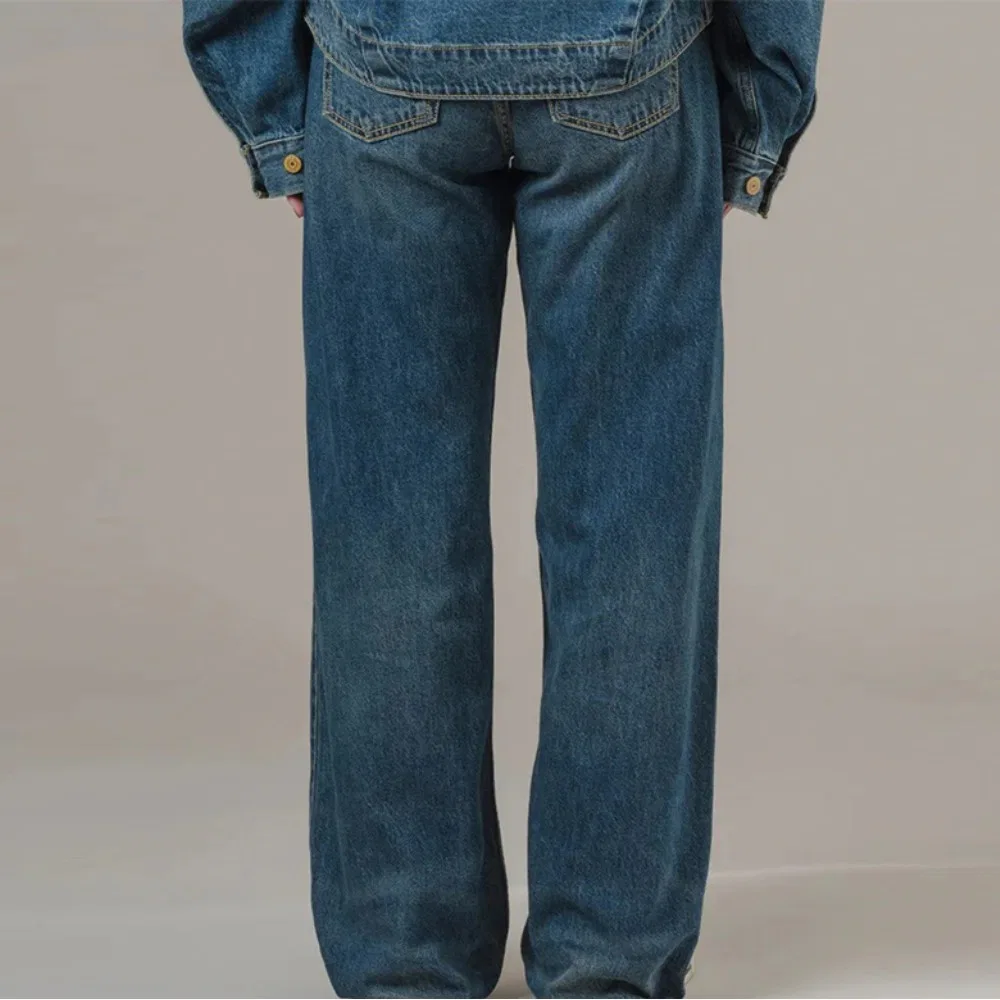 Женские свободные джинсы Low Loose тёмно-синие от Levi's — фото 3