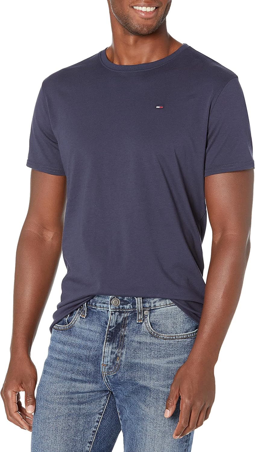 

Футболка Tommy Hilfiger Original с коротким рукавом, мужская, Black Iris, Черный, Футболка Tommy Hilfiger Original с коротким рукавом, мужская, Black Iris