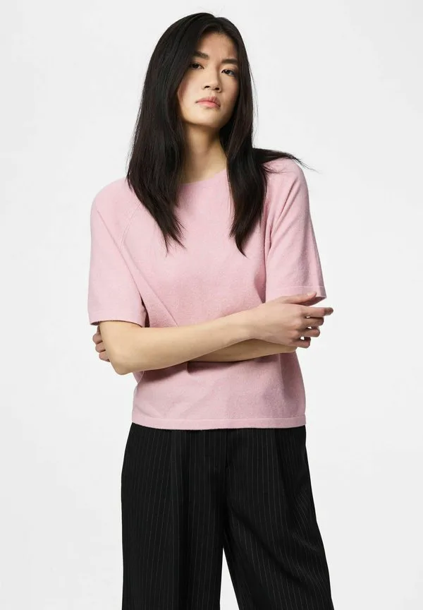 

Базовая футболка bree Pieces, Roseate Spoonbill, Розовый, Базовая футболка bree Pieces, Roseate Spoonbill