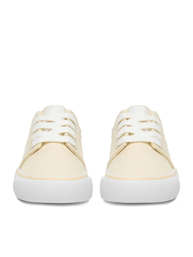 DC Shoes Тканевые кроссовки CEOWB-LEA-ZL-DC001-DZ Желтые — фото 3