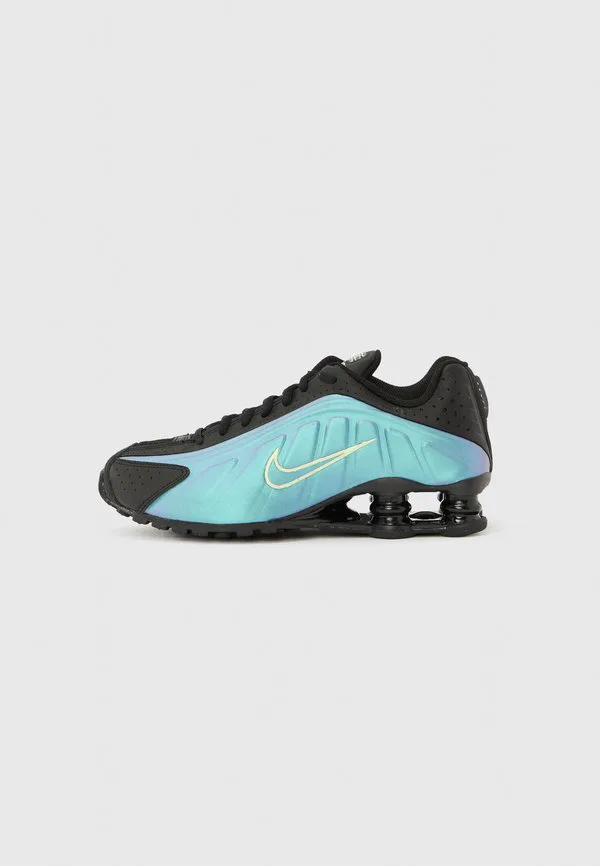 Кроссовки shox r4 shift унисекс Nike Sportswear, Sapphire/Light Liquid Lime/Pencil Point/Black