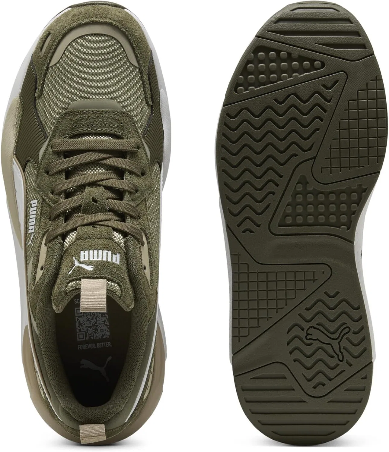 Кроссовки PUMA Adult X-Ray 3 SD, Green — фото 4