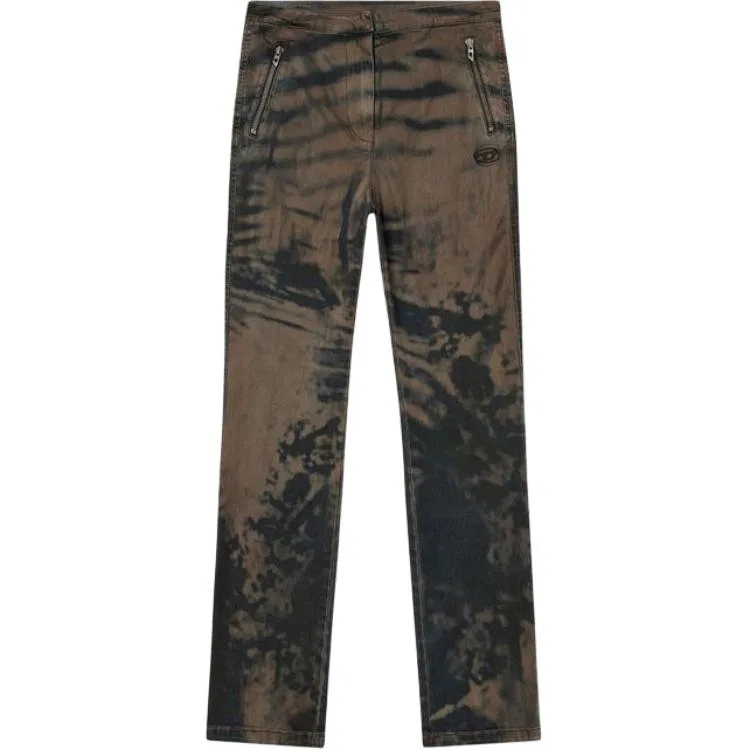 Джинсы зауженные разноцветные Diesel
