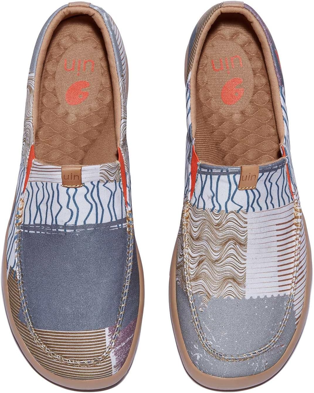 

Мужские художественные туристические туфли UIN, слипоны, повседневные раскрашенные лоферы, легкие и удобные модные кроссовки Nerja, Nerja - the Secret Rainforest 2