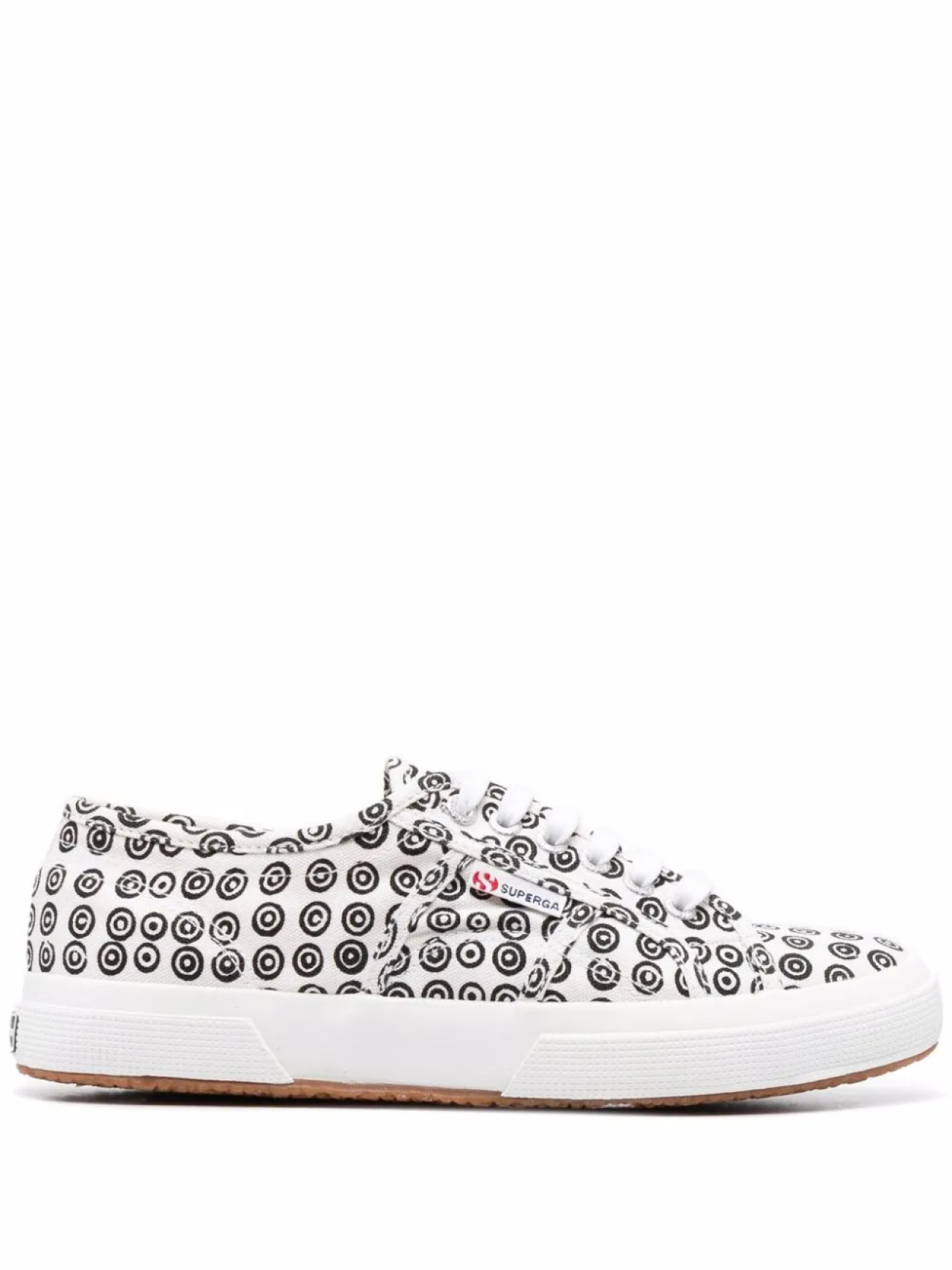 

Superga кеды с графичным принтом, белый