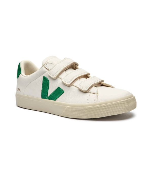 

Кожаные кроссовки с логотипом Ресифи Veja, белый