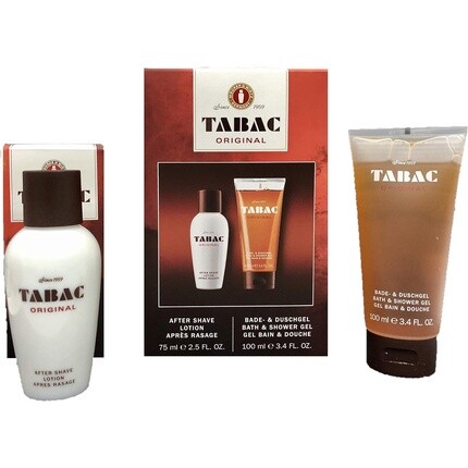 

Tabac Original Men's Duo После бритья 75 мл + Гель для душа 100 мл M Urer & Wirtz