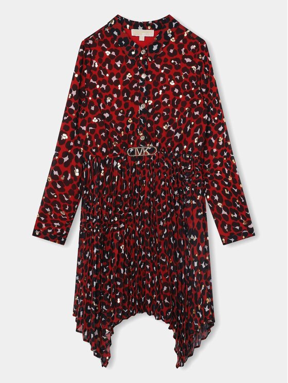 

Платье-Рубашка стандартный крой R12175 Michael Kors Kids, красный