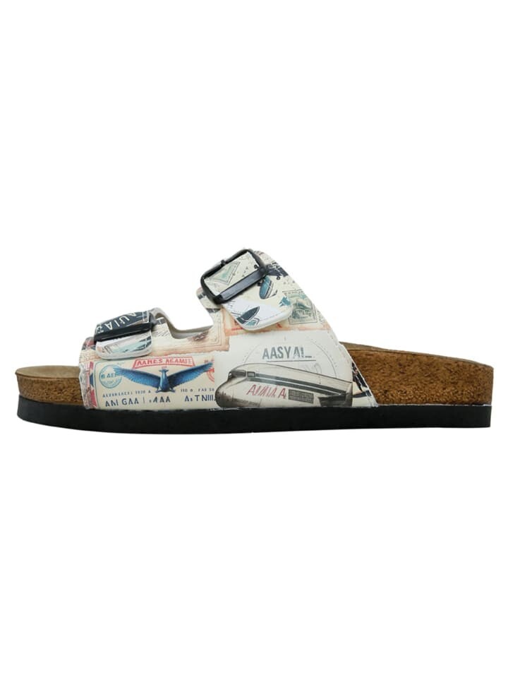 Сандалии на плоской подошве Dogo Stella Sandalen - Aeroplanes, бежевый