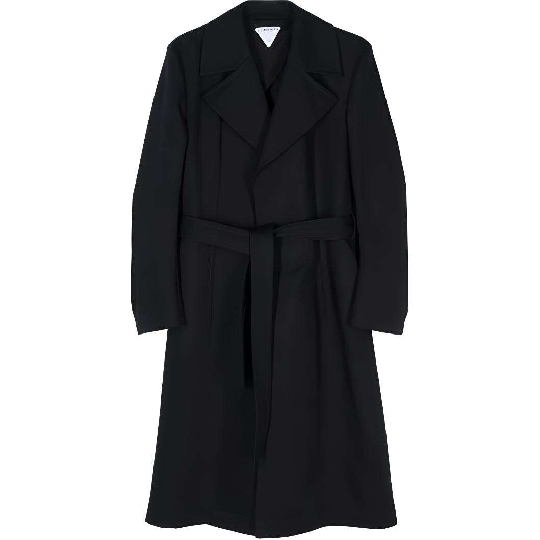 

Пальто женское темно-синее Bottega Veneta