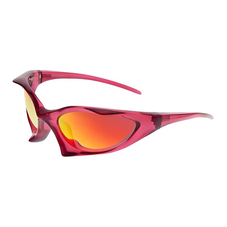 

Balenciaga Солнцезащитные очки в форме кошачьего глаза, Pink