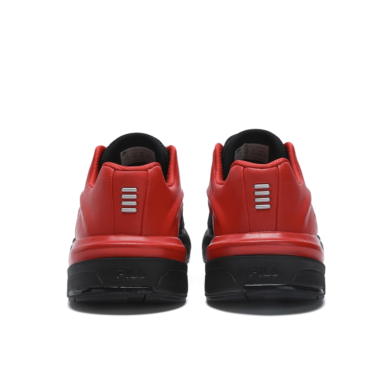 REPLICA Износостойкие повседневные кроссовки мужские красные черные FILA, Fire Red/Black — фото 4