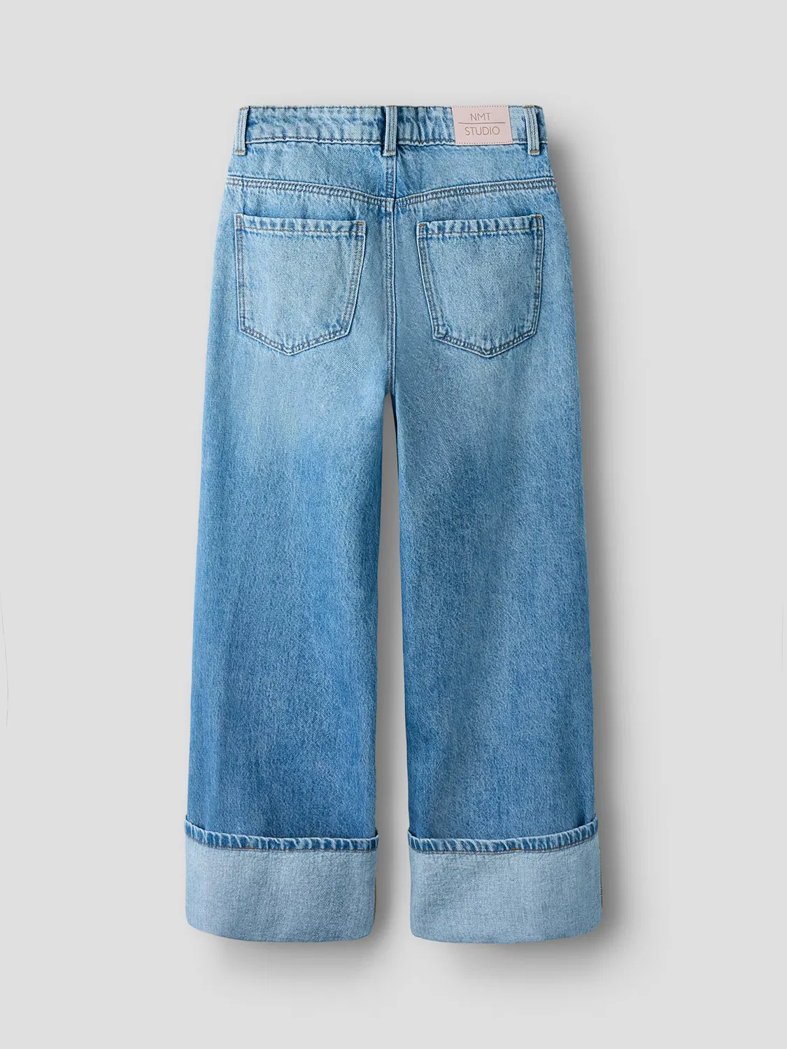 Широкие джинсы 'NKFBELLA' Name It, Blue Denim — фото 2