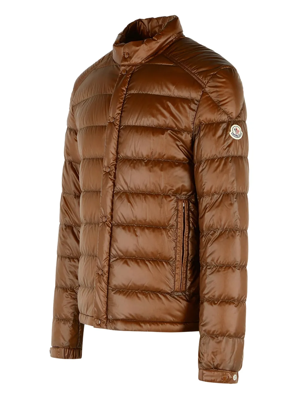 Стеганая куртка с утеплителем MONCLER, коричневый — фото 3