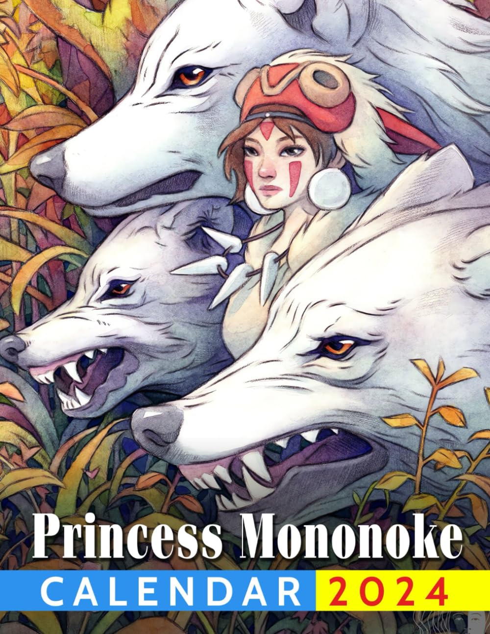 

Calendar 2024: Large 15-Month Planner, 17 x 8.5" When Open Thick Sturdy Paper Giftable Anime Vibes Easy for Notes (Independently published)