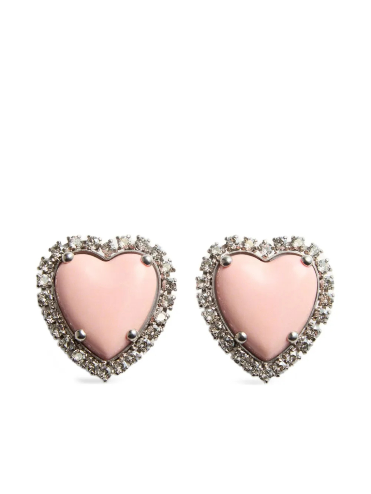 

Серьги-клипсы Coeur Hyperbole Valentino Garavani, серебряный