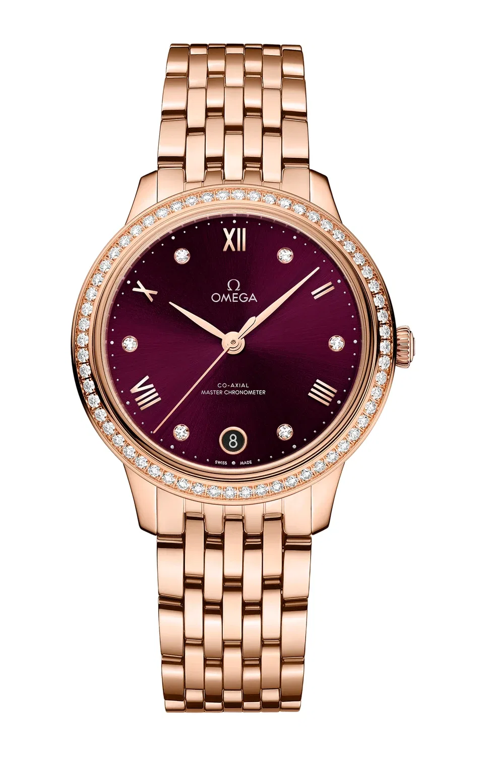 DE VILLE PRESTIGE CO‑AXIAL MASTER CHRONOMETER 34 ММ - 434.55.34.20.61.001 OMEGA, золотой