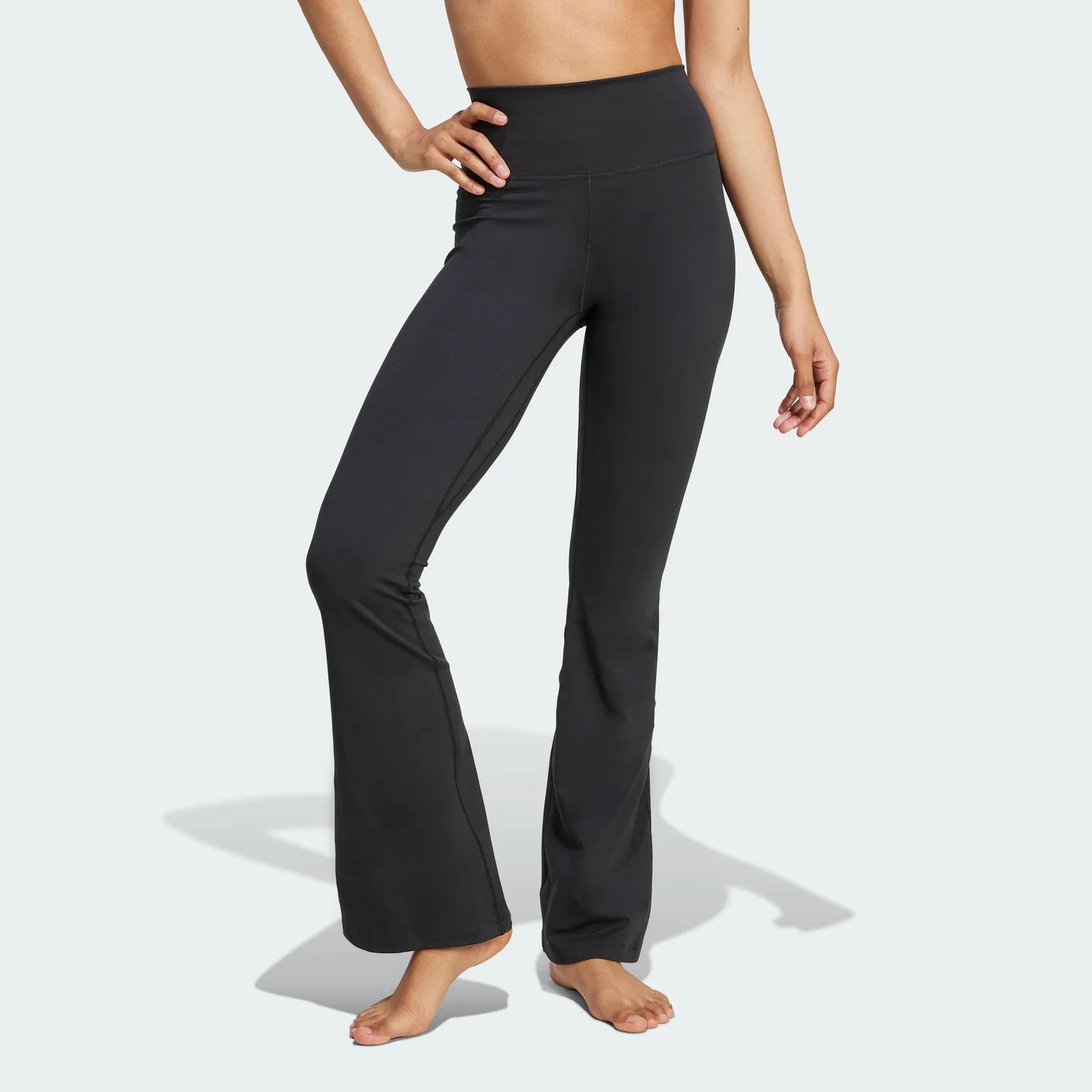 Женские леггинсы All Me Flare чёрные от Adidas