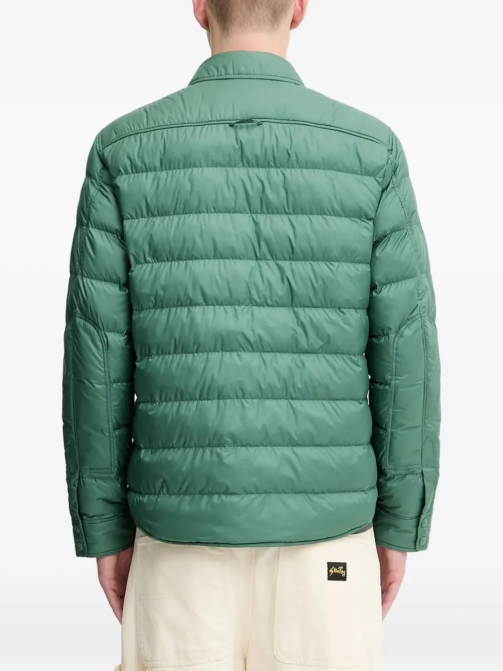Стеганая куртка на пуговицах POLO RALPH LAUREN, зеленый — фото 3
