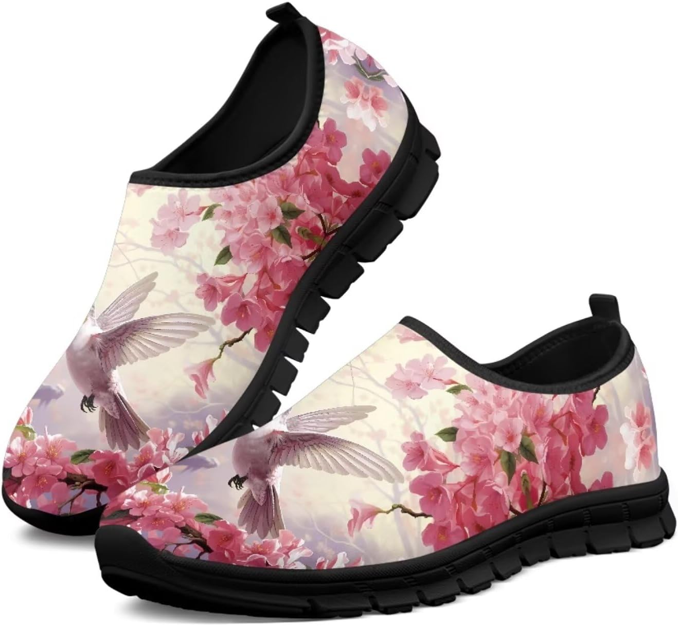 

Кроссовки-лоферы унисекс с верхом из сетки Estailounic, розовый