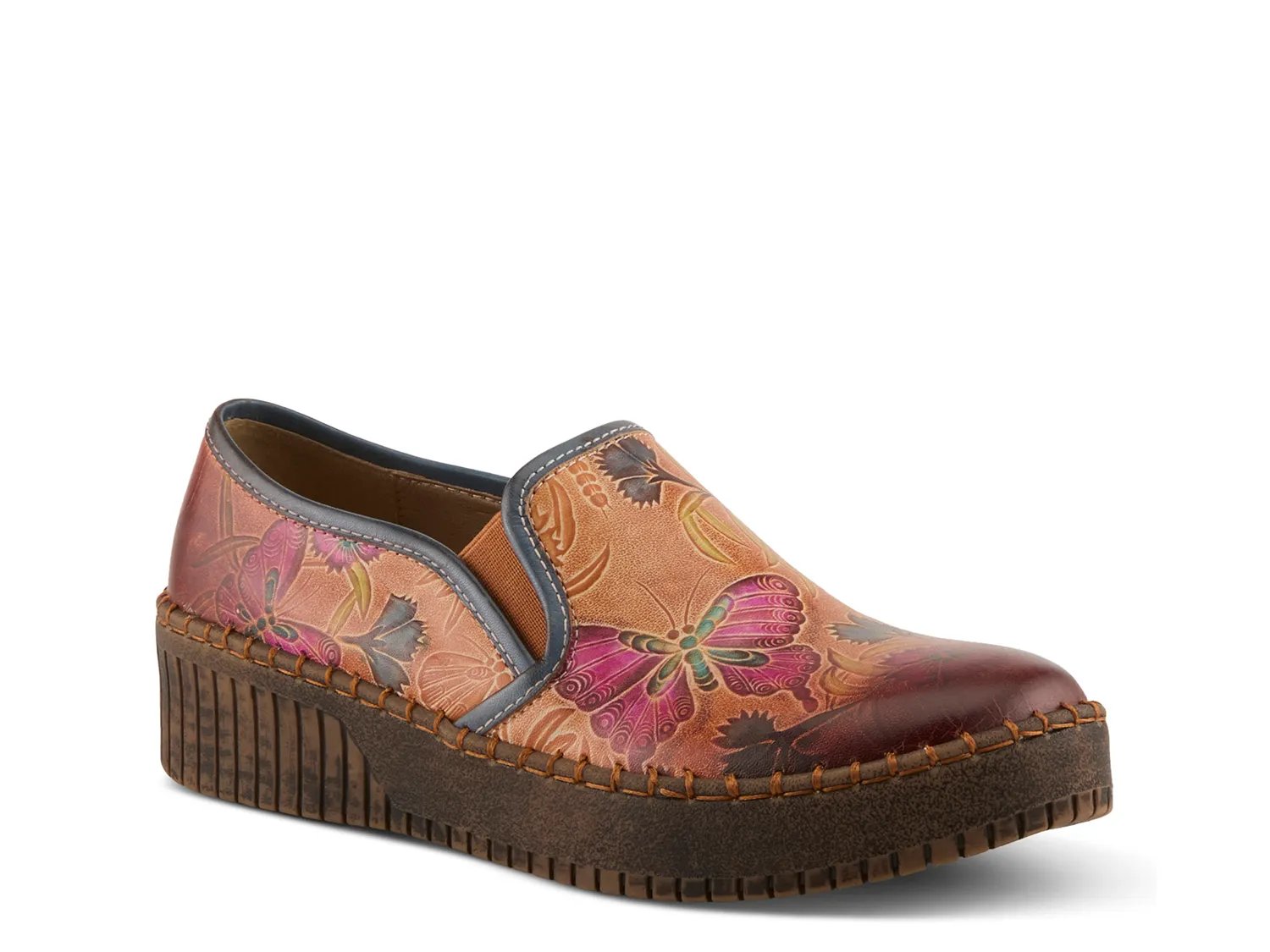 Слипоны L'Artiste Priela Slip-On, серо-коричневый