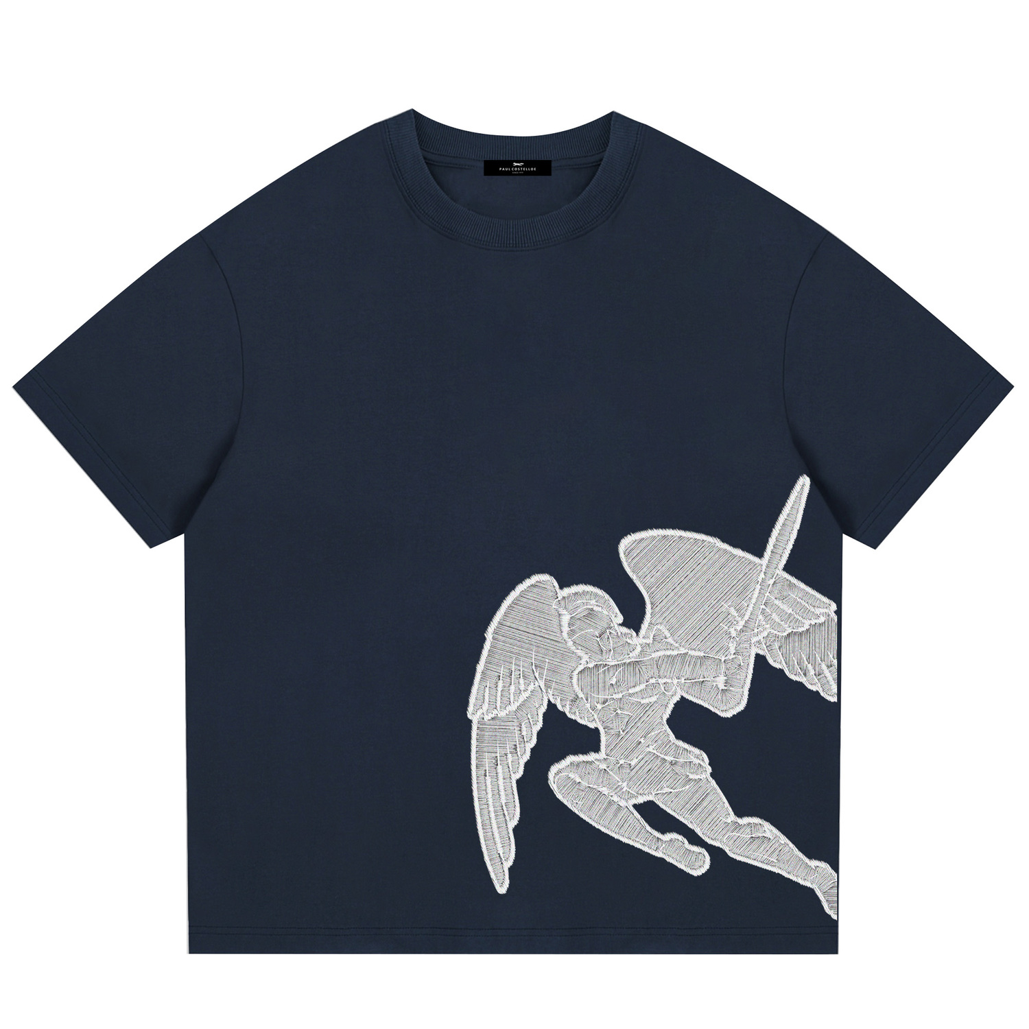 

Футболка унисекс PAUL COSTELLOE, синий