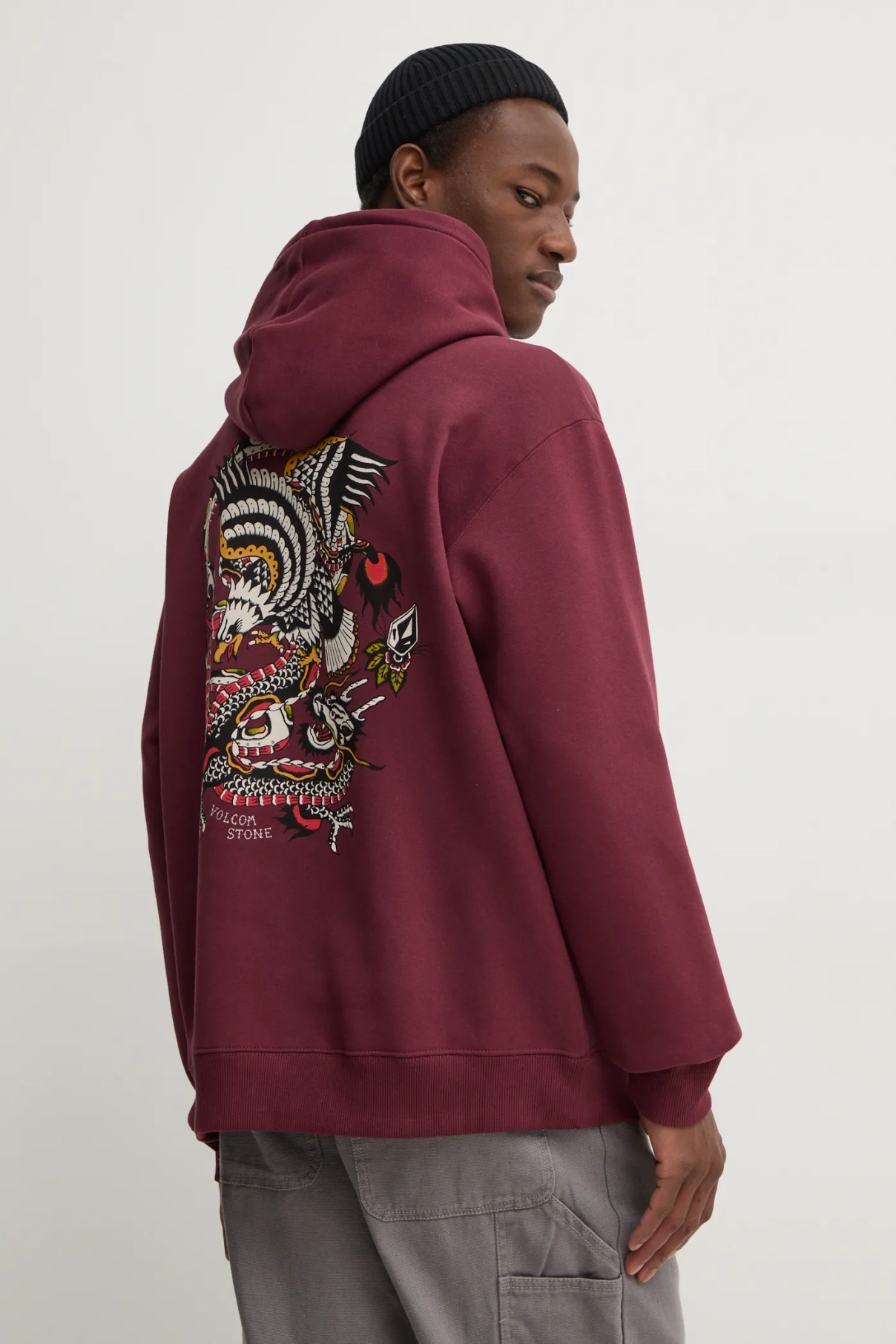 

Толстовка Volcom, гранатовый