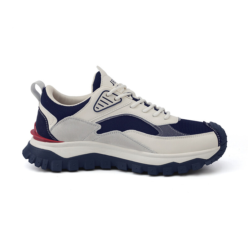 Кроссовки JEEP SPIRIT Lifestyle Shoes Men Low-top, цвет Angry Sea Blue/Moon Dust Ash — фото 2