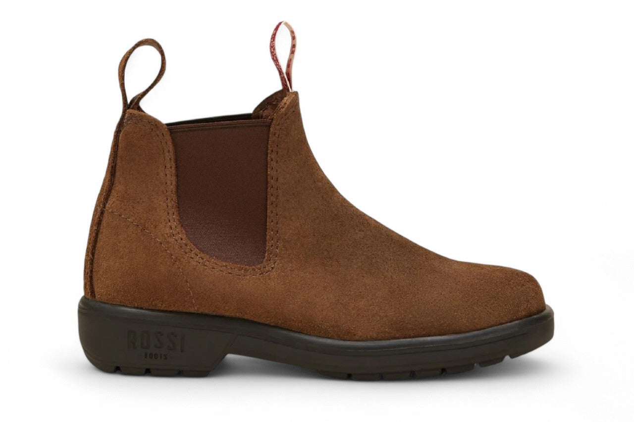 

Rossi 303 Endura Chelsea ботинки в деревенском стиле из замши и кожи цвета rustic brown Rossi Boots