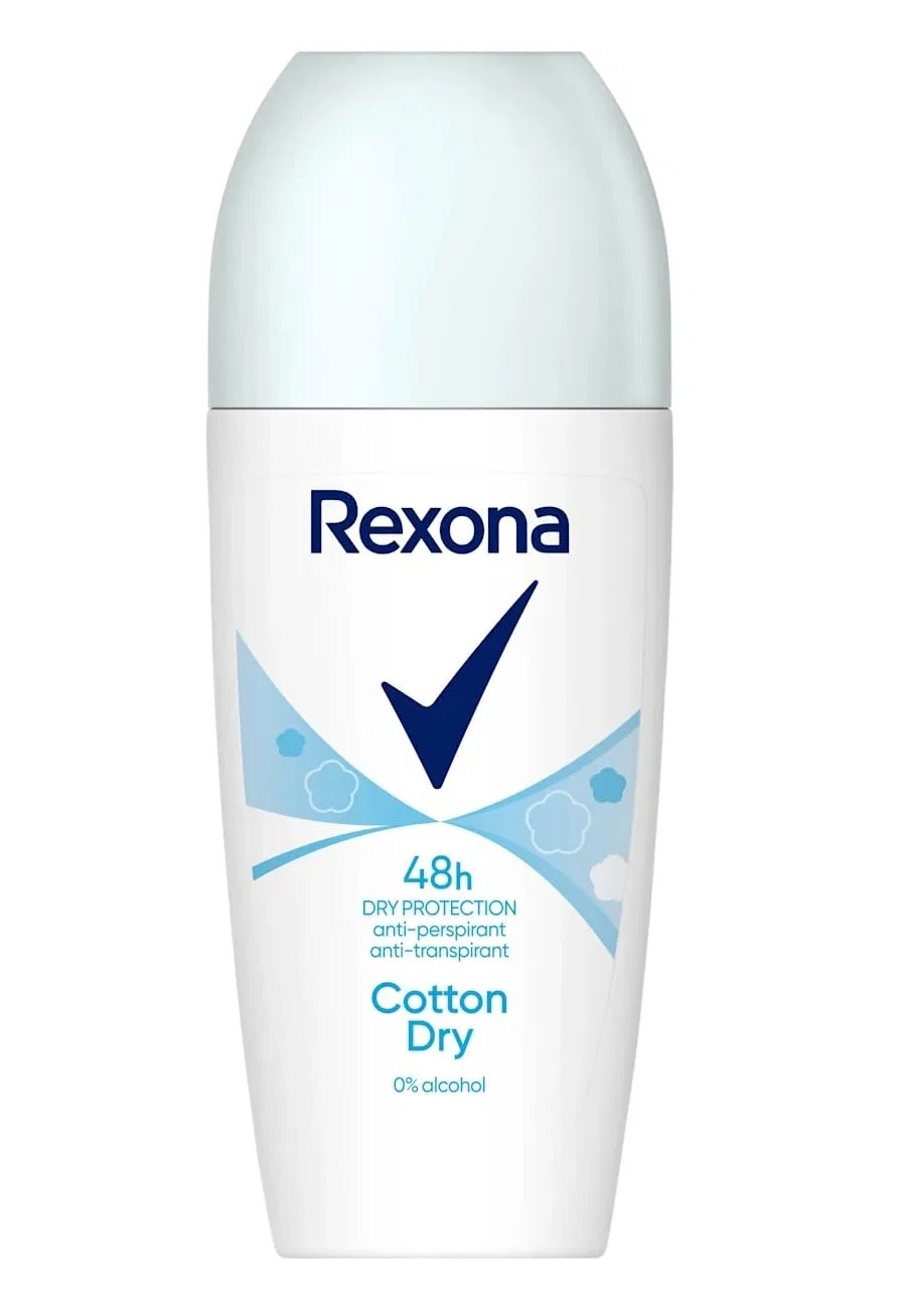 Дезодорант-антиперспирант Rexona Cotton Dry, роликовый, 6 x 50 мл Rexona