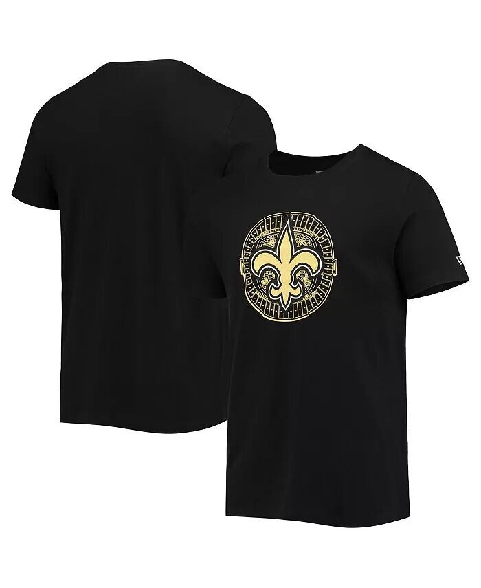 

Мужская черная футболка New Orleans Saints Stadium New Era